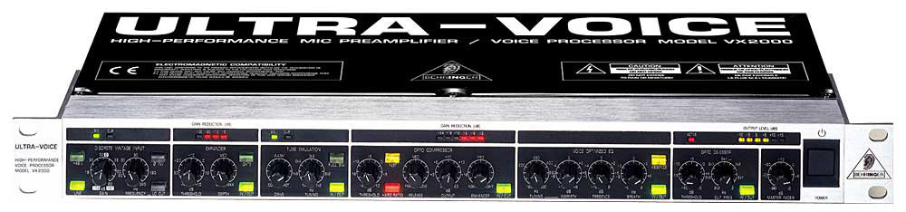 behringer vx2000 vocal processor